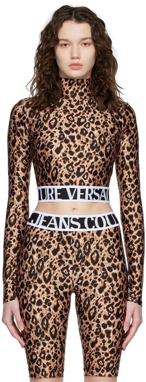 versace leopard illusion jeans